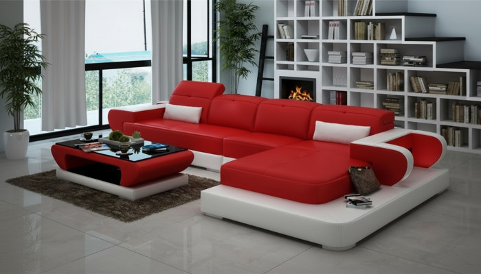 Ecksofa Sofagarnitur Lieder Sofa Eck Polster Hocker Set Rout Designer Kanapé Nei