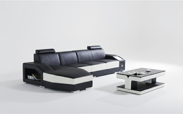 Lieder Modern Couch Wunnlandschaft Ledersofa Sofagarnitur Miwwelen Sofa