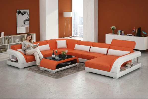 Sofa Couch Wohnlandschaft Eckgarnitur Ecksofa Polsterset Garnitur Sofas
