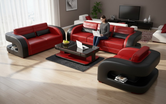 Sofasët 3+2+1 Set Modern Design Sofa Polster Couchen Couch