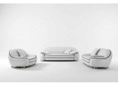 Sofagarnitur 3+1+1 Sëtz Sofa Sëtz Couch Polster Garnitur Modern Couchen