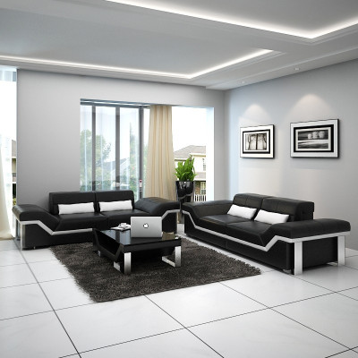Sofagarnitur 3+3 Sëtzer Set Design Canapé Polster Couchen Canapé Modern