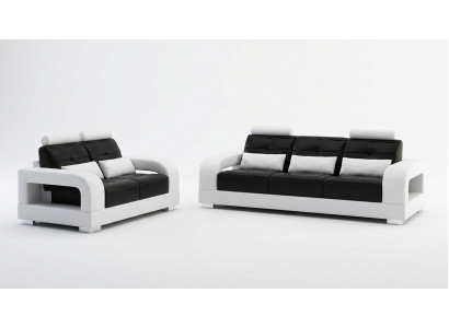 Canapé-Set 3+2 Sëtz-Set Design Canapé Polster Couchen Sofa Modern