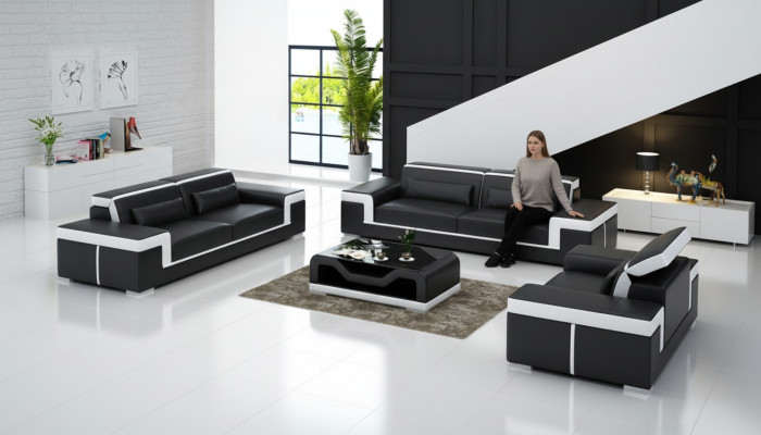 Polster Couchen Canapé Modern Luxus Sofagarnitur 3+2+1 Sëtzer Set Design Sofa Nei