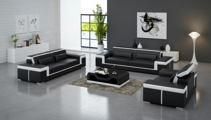 Polster Couchen Canapé Modern Luxus Sofagarnitur 3+2+1 Sëtzer Set Design Sofa Nei
