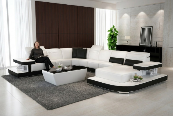Wunnlandschaft Eckgarnitur Ecksofa Polster Garnitur Sofas Couchen nei