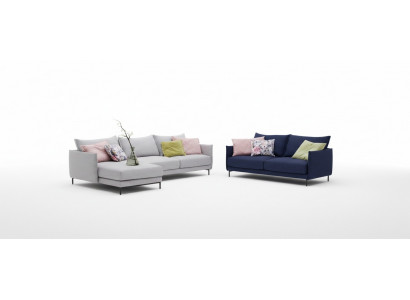 Modern Eckcouch-Set L-Form Polstersëtz Eck Couch Garnitur Textil.