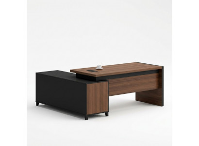 Eckschreibtisch Büro Chef Zëmmer Miwwel Design Schreifdëscher Praxis