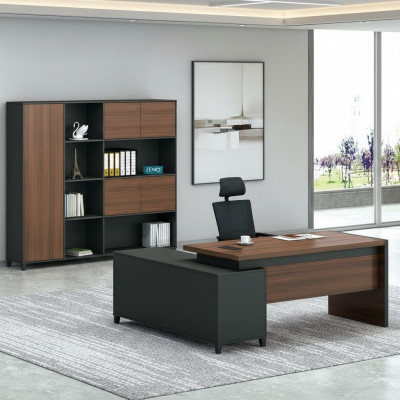 Schreibtischen Directeur Eckschreibtisch Büro Zëmmer Möbel Design Praxis
