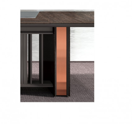 Eckschreibtisch Büro Ariichtung Chef Sall Miwwelen Design Schreifdëscher