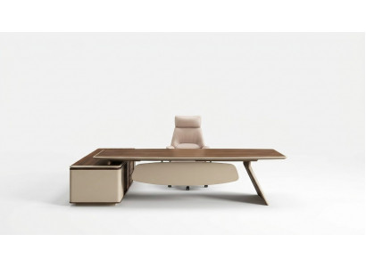 Design Eckschreifdësch Büro Ariichtung Chef Zëmmer Miwwelen Dësch Büro Miwwelen nei