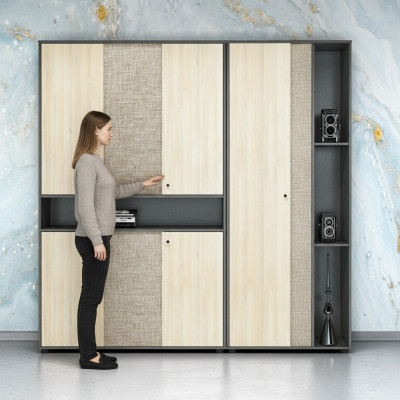 Regal Holz Miwwelen Ariichtung Lager Büro Miwwelen Schranken & Regaler