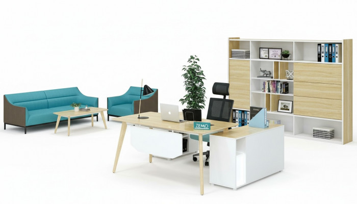 Miwwelen Schreifdësch Dëscher nei Schreifdëscher Regal Home Office