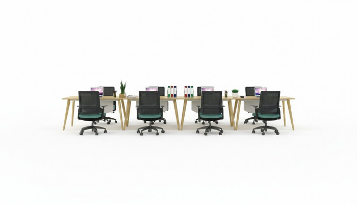 Dësch Büro Miwwelen Ariichtung Dëscher Callcenter 1 Arbeitsplatz Schreifdësch