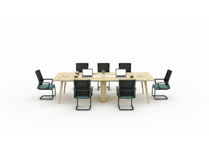 Konferenzdësch Büro Dëscher Versammlungsdësch Meeting Miwwelen Home Office
