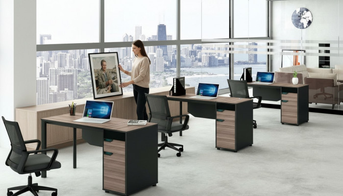 Schreifdësch Luxus Chefdësch Holz Dëscher Computer Dësch Miwwelen Holz