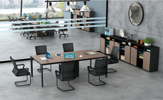 Konferenzdësch Büro Chef Zëmmer Miwwelen Design Schreifdëscher Praxis