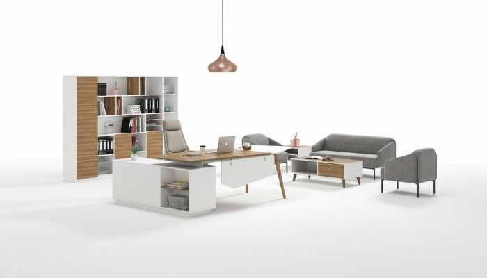 Akteschief Bibliothéik Regaler Schaf Dekor Luxus Büro Miwwelen Schiefen