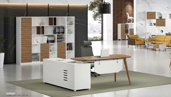 Schreifdësch Eckschreifdësch Computerdësch Bürodesch Aarbechtsdësch Modern