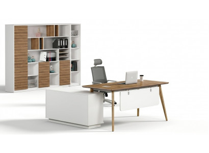 Regaler Schief Schief, Holzbüro Miwwel Ariichtung, Dossiererschief Ausstattung.