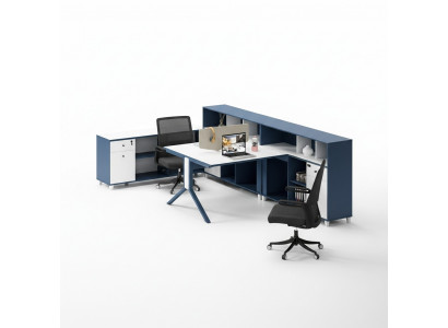 Schreifdësch Regal Duebelaarbechtsplaz Büro Ariichtung Miwwelen