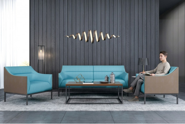 Canapé 3+1+1 Sëtzer Stoff Kanapéen Couch Polster Sëtzer Sofagarnitur Couches Nei