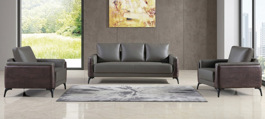 Sëtzgrupp 3+1+1 Sëtz Set Design Sofasen Polstersofa Couchen Lieder Relax Modern