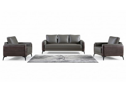 Sëtzgrupp 3+1+1 Sëtz Set Design Sofasen Polstersofa Couchen Lieder Relax Modern