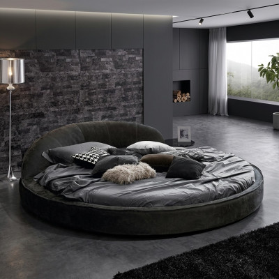 Ronne Bett Modernen Design Luxus Polster Rond Better Textil Stoff Ronnbetter nei