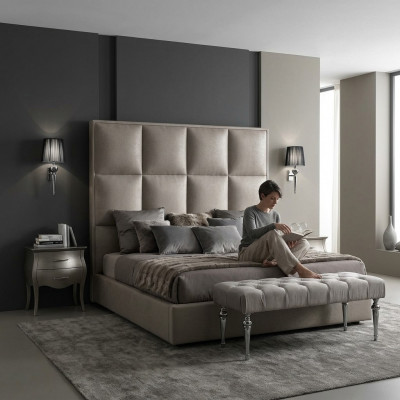 Duebelbett Better Textil Designer Bestiet Modern Bett Schlofkummer Polster Textil