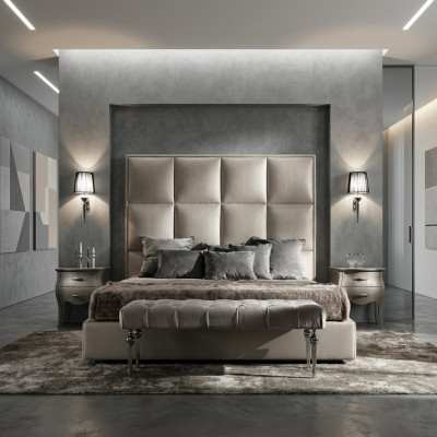 Duebelbett Better Textil Designer Bestiet Modern Bett Schlofkummer Polster Textil