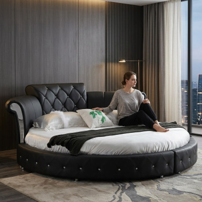 Luxus Chesterfield Bett Design Ronn Polster Klassesch Ronnbett Lieder Samt