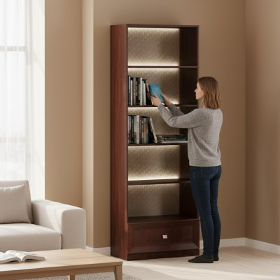 Schaf Holzschaf Bicherregal Kommode Büro Schief Wandsystem Regal Miwwelen