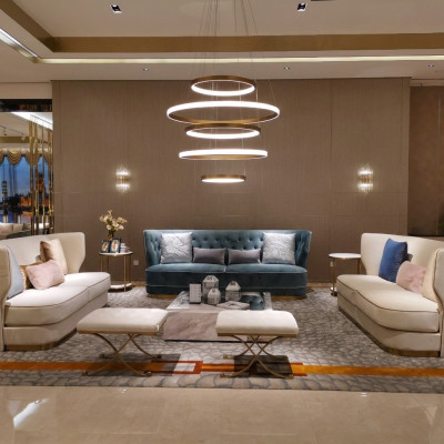 Sofagarnitur 3+2+2 Sëtzer Set Design Sofa Këssen Canapéen Canapé Modern