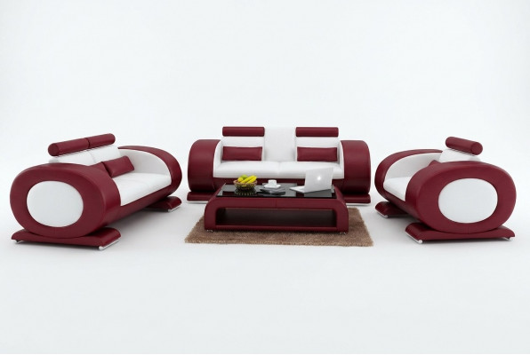Soffagarnitur Garniture Set Design Sofen Polster Couchen Lieder 311 Sëtzer Nei