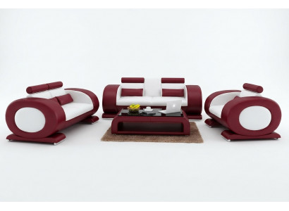 Soffagarnitur Garniture Set Design Sofen Polster Couchen Lieder 311 Sëtzer Nei