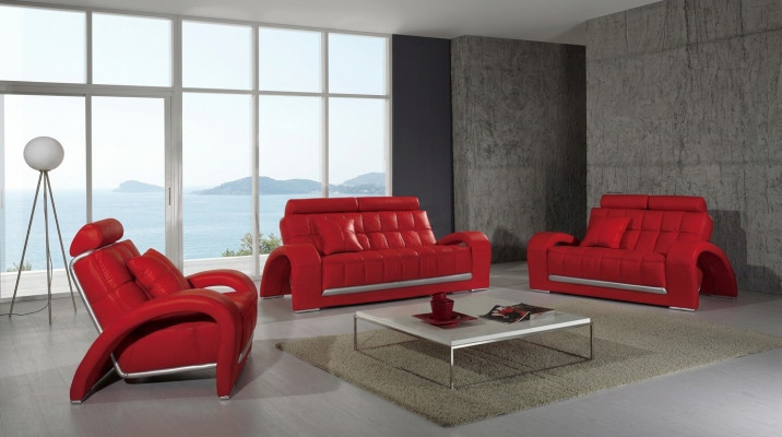 Designer Canapé-Set 3+1+1 Sëtzer Sofa Couch Lieder Set Polsterset