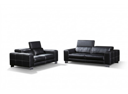 Komplett Sëtz Sofagarnitur 3+2 Sëtz Design Sofa Canapé Grupp Nei
