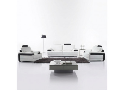 Modern Sofagarnitur Sofa Canapé Set Design Polster Design Canapéen