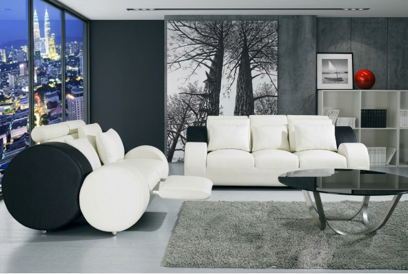 Sofa Garnitur 3+2 Sëtzer Sofa Sëtz Couch Polster Garnitur Modern Couchen