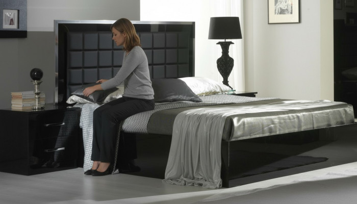 Boxspringbett Design Polsterbett Bett Betten Hotel Hotelbett Italienesch Miwwelen