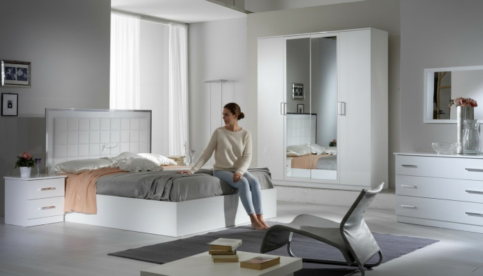 Luxus Kleeder Schaf Designer Héichglanz Kleederschief Klassesch Schiwelcher