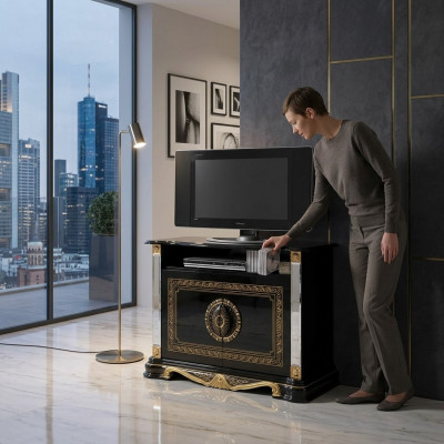 Designer rtv tv Kommode Anrichte Side Low Board Schaf Wohn Zëmmer Regal Luxus