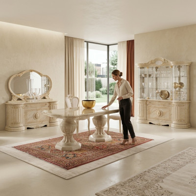 Luxus Vitrinenauslage Regal Schief Schief Vitrinen Glas Schief Modernen Stil Holz