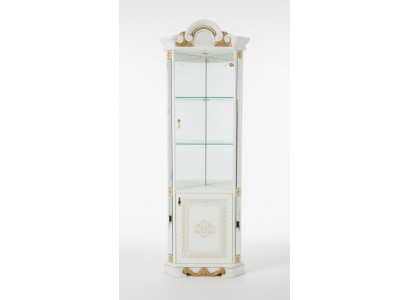 Luxus Schaukäsch Eckvitrine Glas Schaf Modern Miwwel Regal Klassesch ITALY