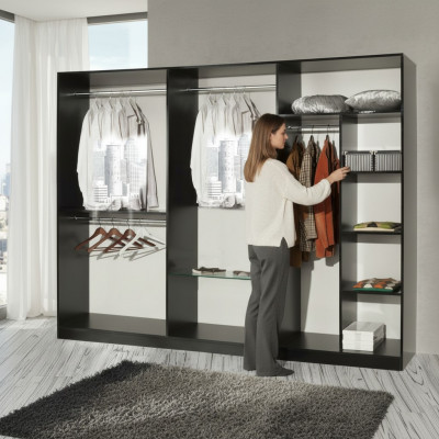 Kleederaschaf Modernen XXL Schaf Italienesch Miwwelen Schlofkummer Schief nei