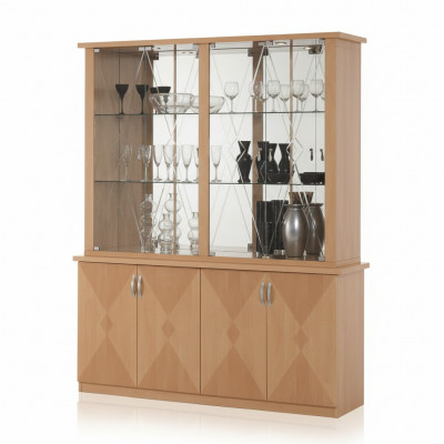 Klassesch Vitrine Schaf Itailenesche Miwwelen Schief Miwwelen Vitrinen Buche nei