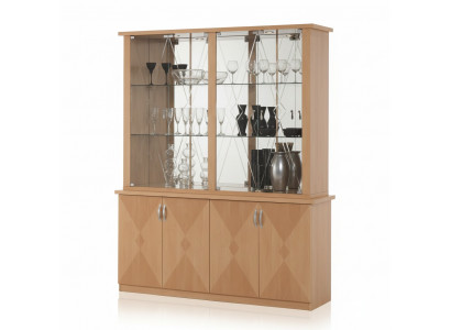 Klassesch Vitrine Schaf Itailenesche Miwwelen Schief Miwwelen Vitrinen Buche nei