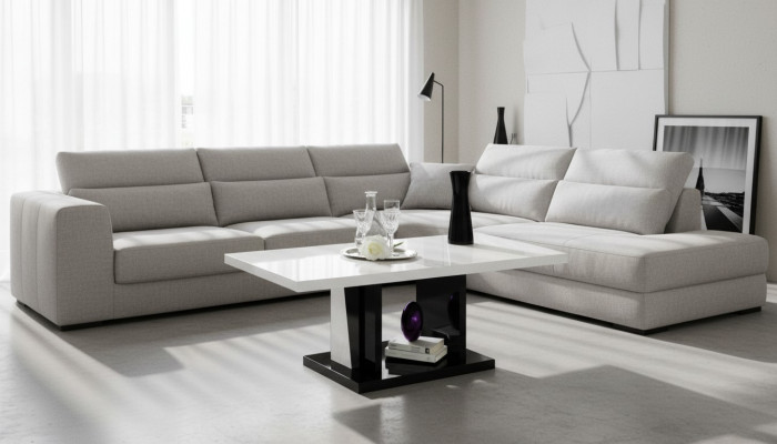 Design Holz Couch Moderne Dësch Dëscher Sofa Wunnzëmmerdëscher Sofa Bäistell.