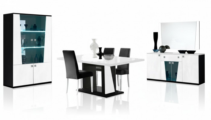 Kommode Buffet Säitbord Spigel Kommoden Holz Grouss Modern Dressoir Schaf 2-Stéck